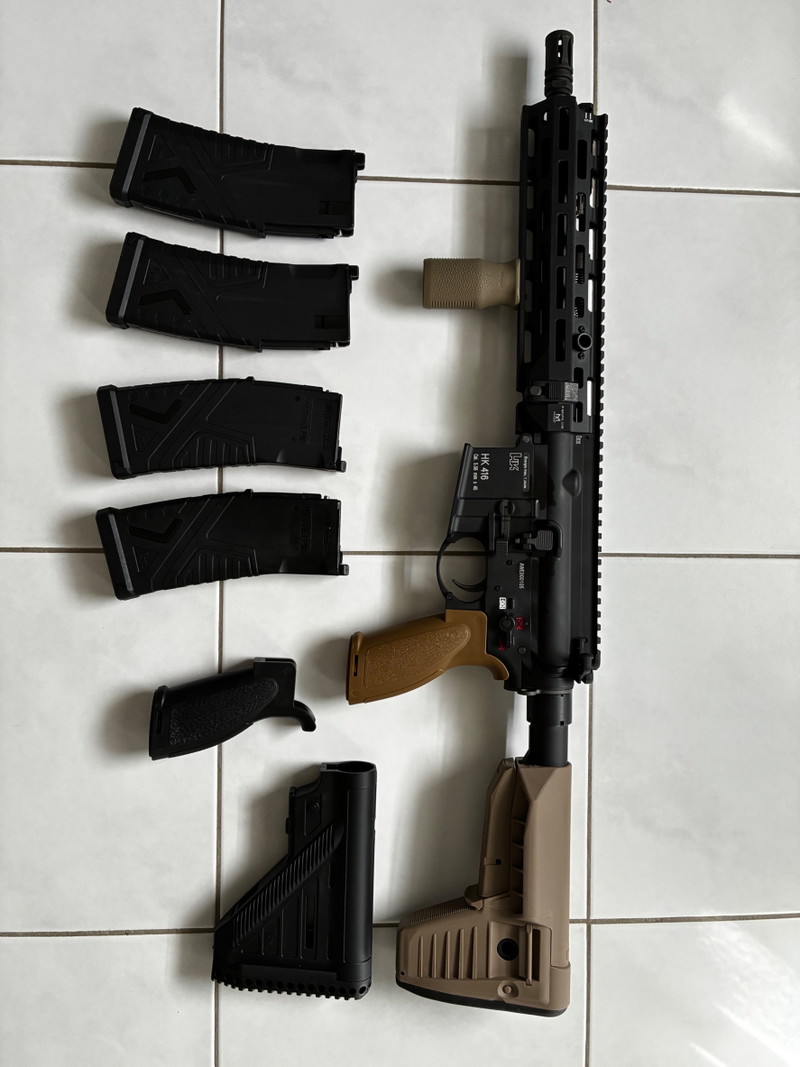 Afbeelding 1 van GHK HK416 GBB standard edition