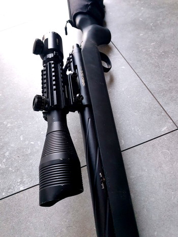 Afbeelding 9 van Veiling tem zondag 11 januari SSG10 A1 Airsoft Sniper + scope +SSG10 A2 Stock (MLC-S1)