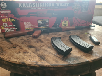 Afbeelding 2 van Aeg ak47 cybergun