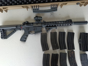 Imagen 3 de Volledige kit G&G CM16 SRXL + mags+ koffer+ tracer Unit