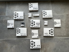 Image for Perun mosfets Hybrid PRO V2 , V3 , HPA Trigger Board ,Krytac Kriss Vector , ETU++ , AB++ , P90,  Aug, G28 HK417, Clicker V2, V3, PRO V2, Speeder V2 en Perun Mosfet