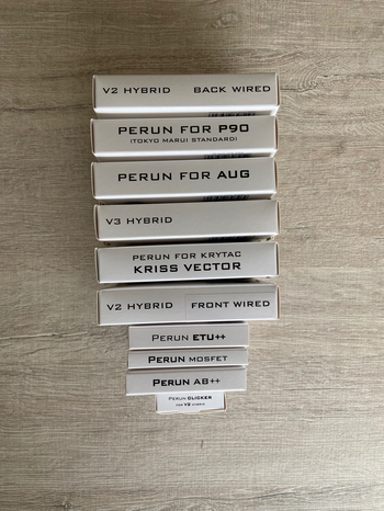 Image 2 for Perun mosfets Hybrid V2 , V3 , Krytac Kriss Vector , ETU++ , AB++ , P90,  Aug, Clicker V2 V3 en Perun Mosfet