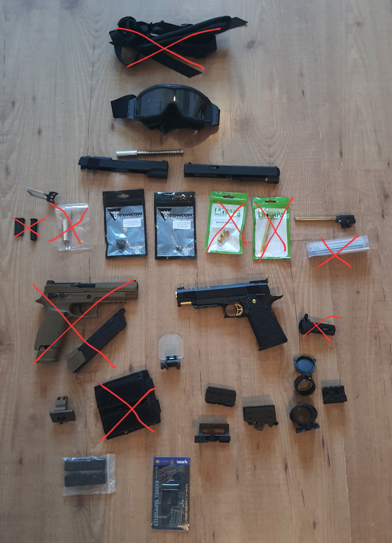 Bild 1 für Hi capa, hi capa parts, lipos, kleding & attachments