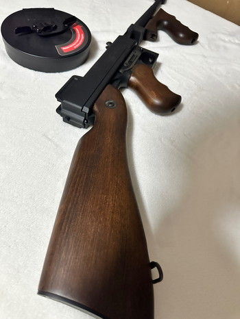 Bild 2 für Tommygun M1928 Chicago typewriter Vollmetall Echtholz