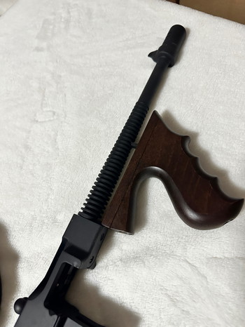 Bild 3 für Tommygun M1928 Chicago typewriter Vollmetall Echtholz