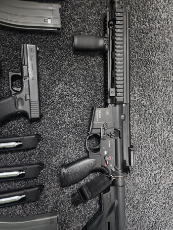 Imagen 2 de HK416 A5 Gen 3 met Glock 17 Gen4 Co2