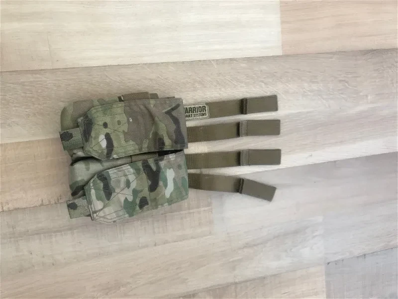 Image 1 for Warrior Assault Systems double m4 pouch multicam