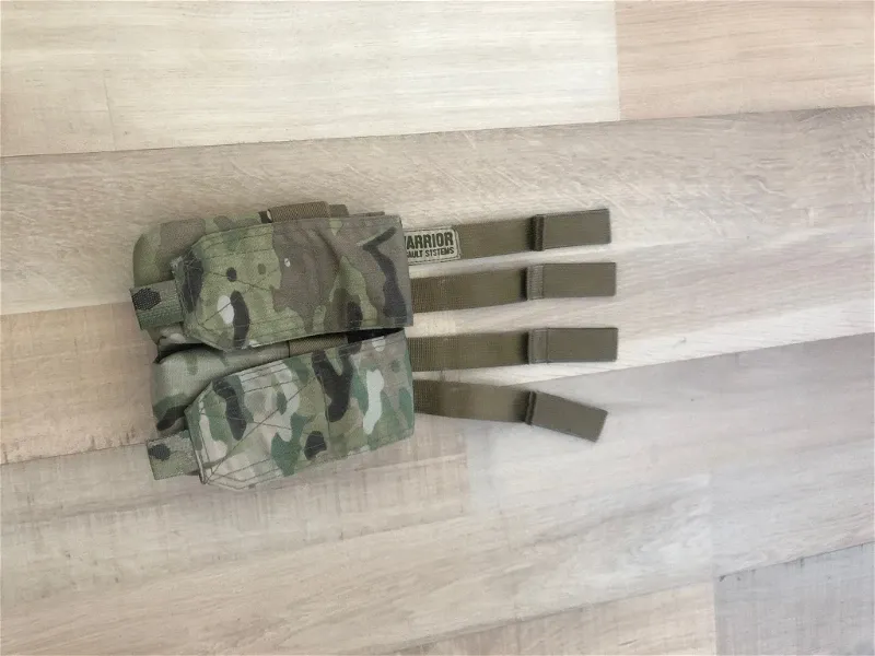 Afbeelding 1 van Warrior Assault Systems double m4 pouch multicam