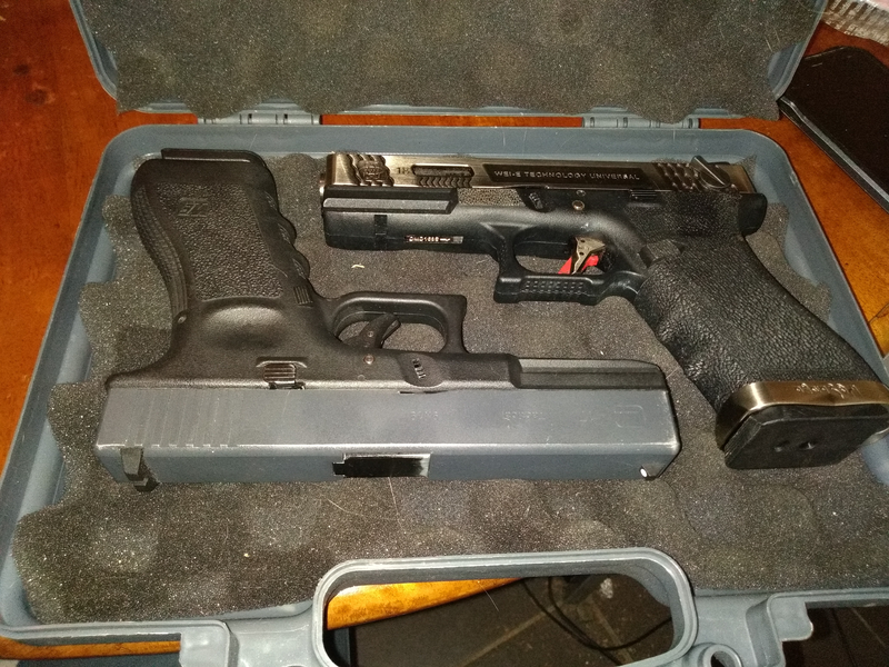 Bild 1 für WE glock 17 gen3 & WE glock 18c