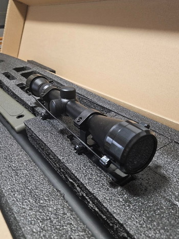 Imagen 4 de Sniper Airsoft CYMA CM700U M40A3  visor  3 cargadores bolt action