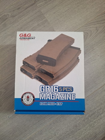 Image 3 for G&G GR16 magazine 5-pack 120rds