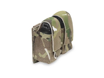 Image 2 for Warrior assault systems Double 40mm Grenade/ Flashbang Pouch - MultiCam