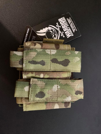 Image 3 for Warrior assault systems Double 40mm Grenade/ Flashbang Pouch - MultiCam