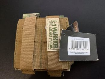 Image 4 for Warrior assault systems Double 40mm Grenade/ Flashbang Pouch - MultiCam