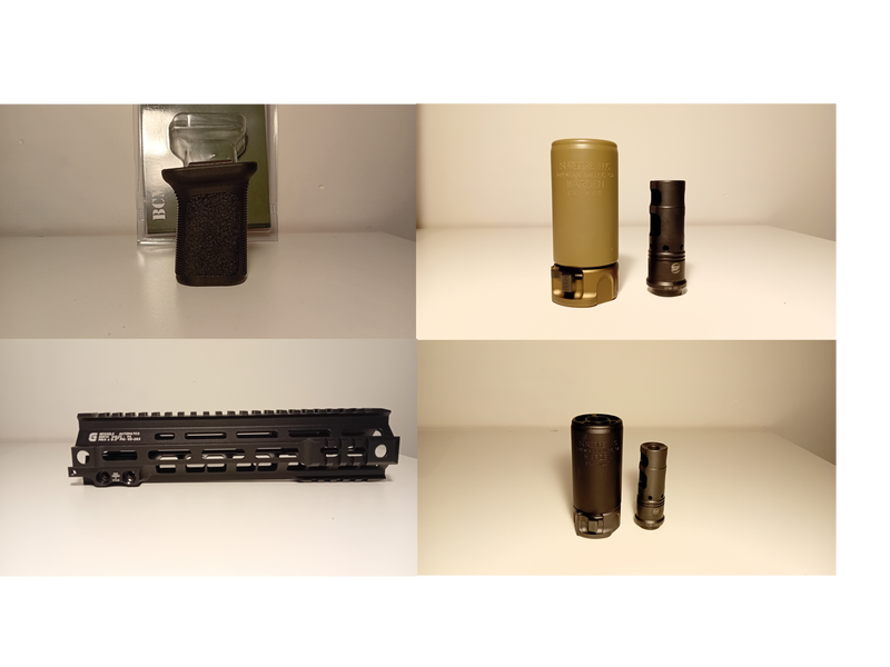 Image 1 pour Angry Gun SUREFIRE, BCM & Geissele MK4 9.5 inch rail
