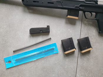 Image 10 pour superaanbieding  ZONDAG8/3     Archwick &T SPR-300 Blackout Airsoft + 4 mags + scope