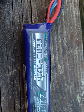 Imagen 3 de Turnigy nano-tech 7.4 1200mah lipo met deans