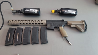 Image for Specna Arms LVOA AR15 met PolarStar Kythera HPA engine.