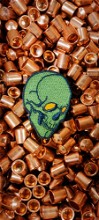 Image for Embroided Deadman patch MARS2A NEW!