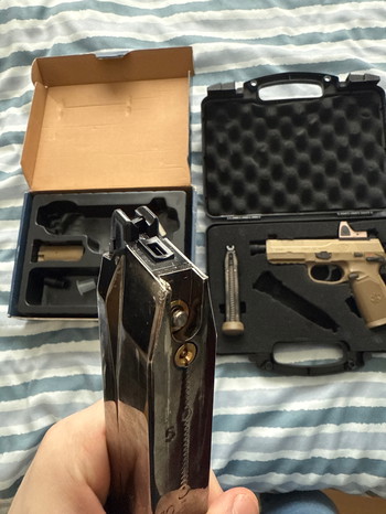 Afbeelding 2 van CYBERGUN/VFC FNX 45 met RMR red dot