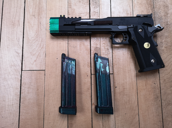 Imagen 2 de HI-CAPA 7 FULL METAL DRAGON BLACK | GBB | WE