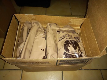 Image 2 pour 12 Ration de Combat US MRE ( Carton )