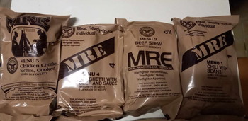 Image 3 pour 12 Ration de Combat US MRE ( Carton )