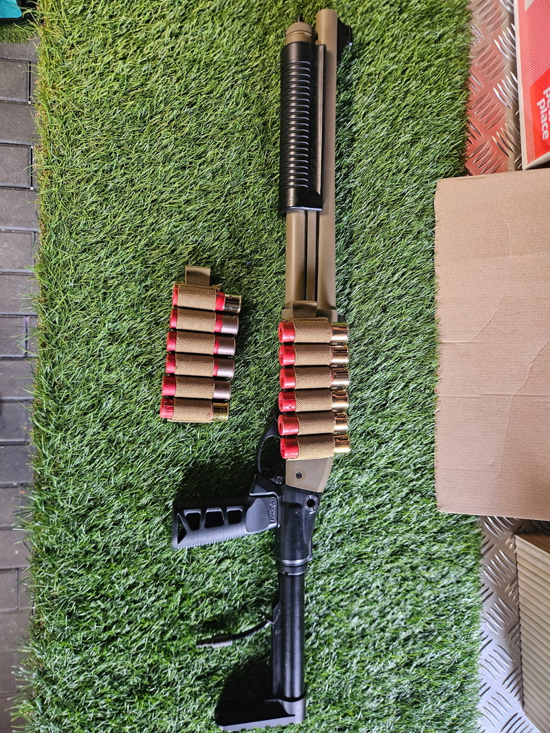 Image 1 for Dikke shotgun met schells en hpa