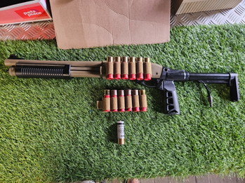 Image 7 for Dikke shotgun met schells en hpa