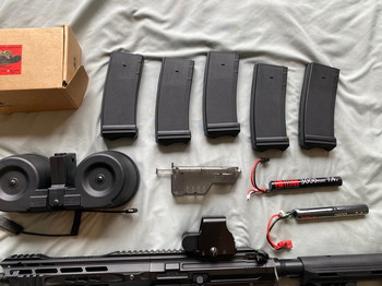 Afbeelding 2 van ICS M4 CXP-MARS SBR Met drum mag