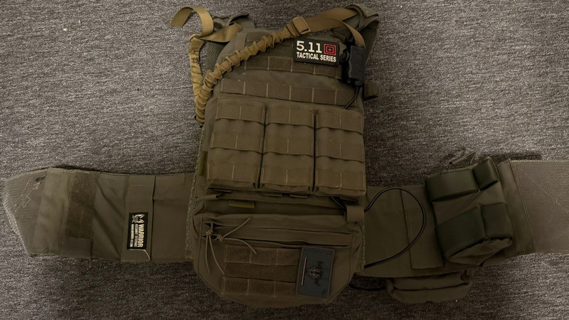 Imagen 1 de Warrior Assualt Systems DCS Plate Carrier OD Green