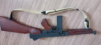 Imagen 2 de We m1a1 thompson met RA Tech real wood kit