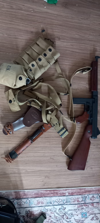 Imagen 3 de We m1a1 thompson met RA Tech real wood kit