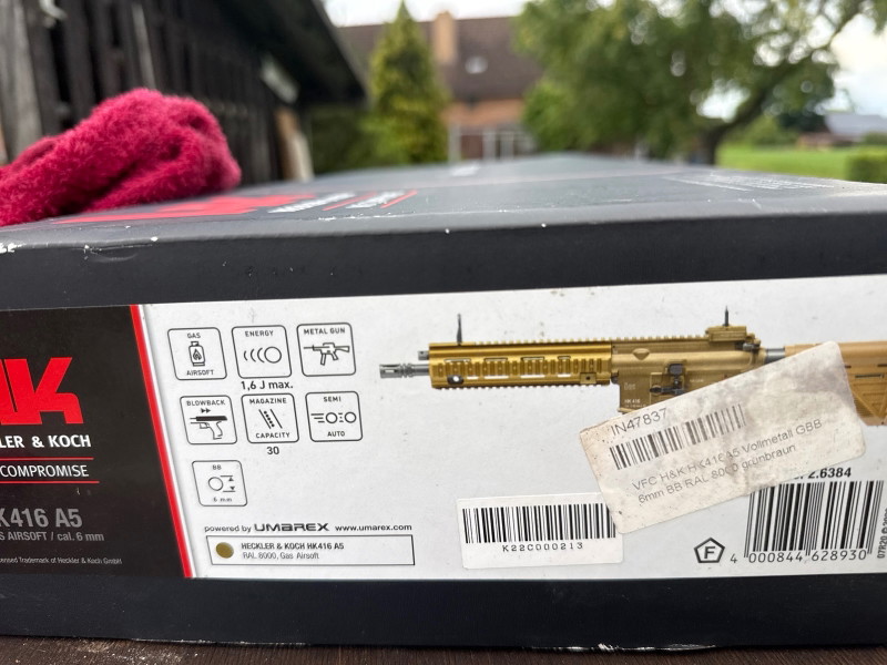 Afbeelding 1 van Verkaufe eine hk416a5 Preis verhandelbar