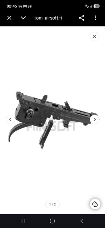 Bild 2 für Upgrade 90 graden  trigger set for Well MB02, 03, TM VSR