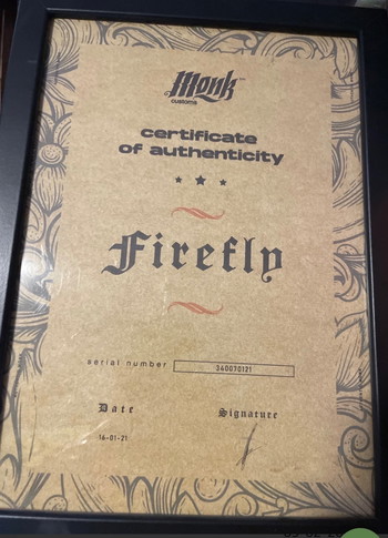 Image 3 for Monk customs OMG FIREFLY