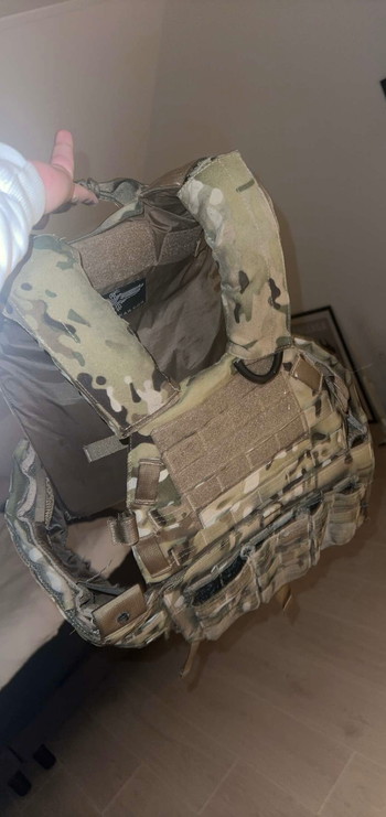 Image 2 pour Invader Gear plate carrier met punisher logo