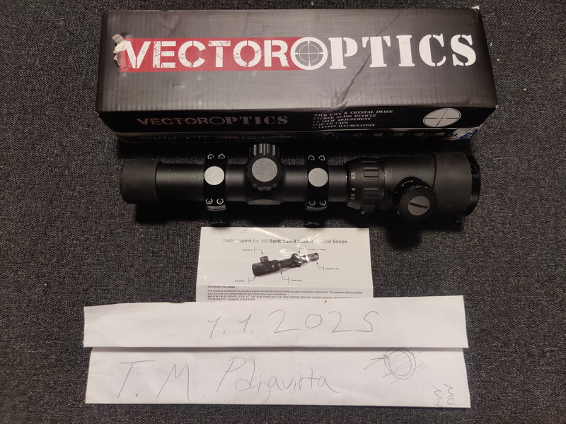 Afbeelding 1 van VO Swift 1.25-4.5x26IR Optical Scope