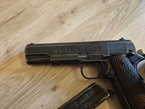 Image for AW Customs 1911 Molon Labe GBB Gas Pistol