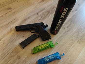 Image 2 for AW Customs 1911 Molon Labe GBB Gas Pistol