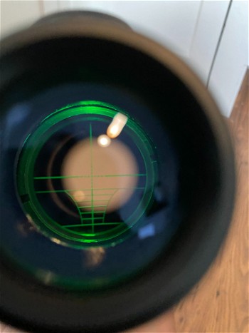 Afbeelding 3 van Tactical optic scope 3-9x40 voorzien van rails, groen verlicht vizier en killflash/zonnescherm