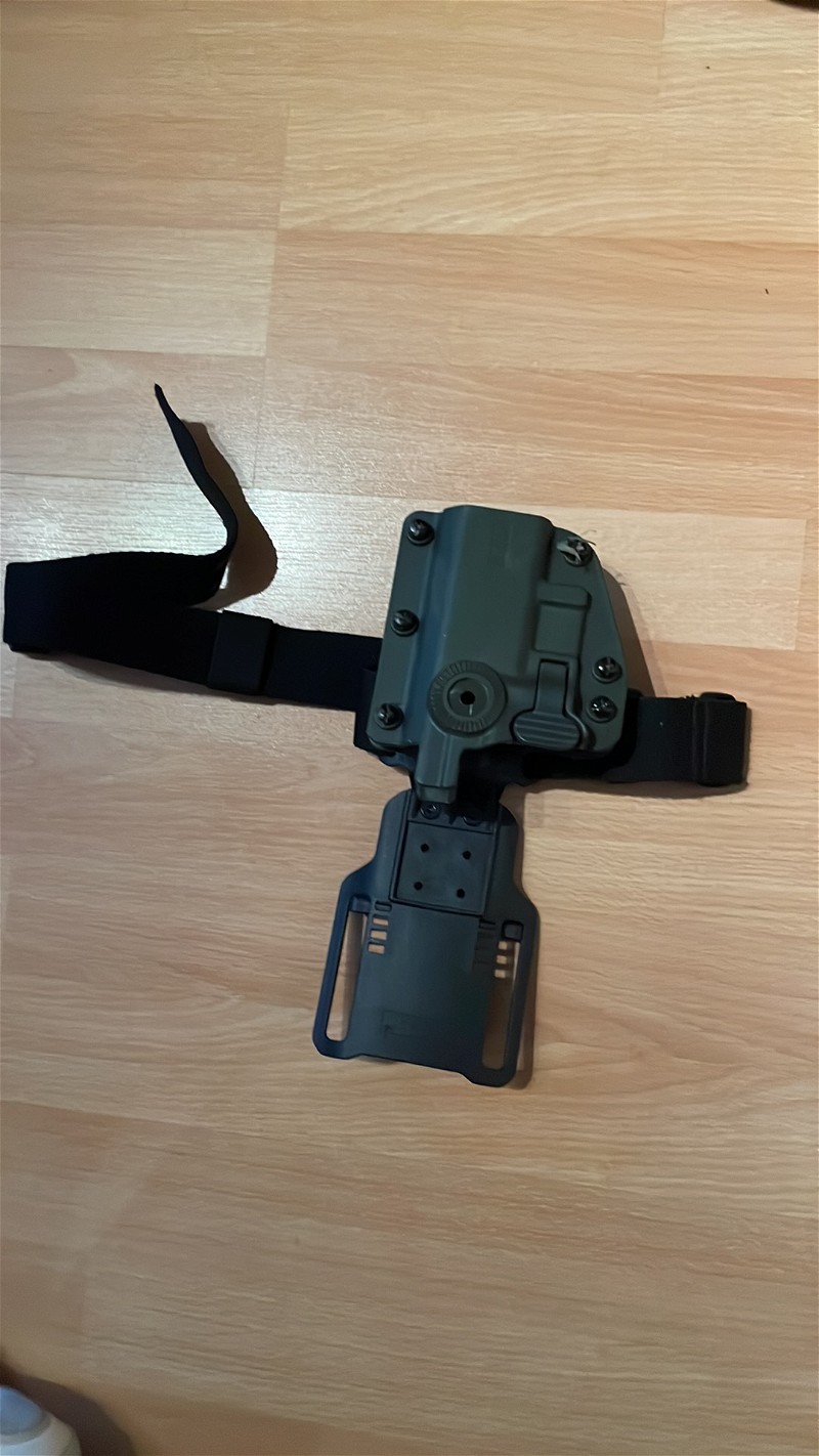 Image 1 for Amomax universeel pistol holster+low ride