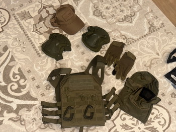 Bild 2 für Jing Gong MC6595M AEG (Half-Tan) + many accessories