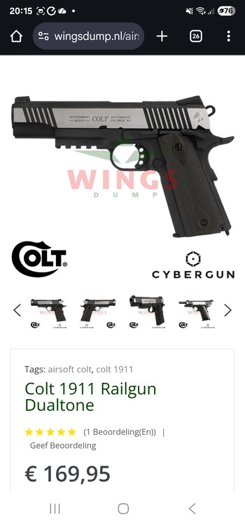 Afbeelding 2 van Colt 1911 tactical