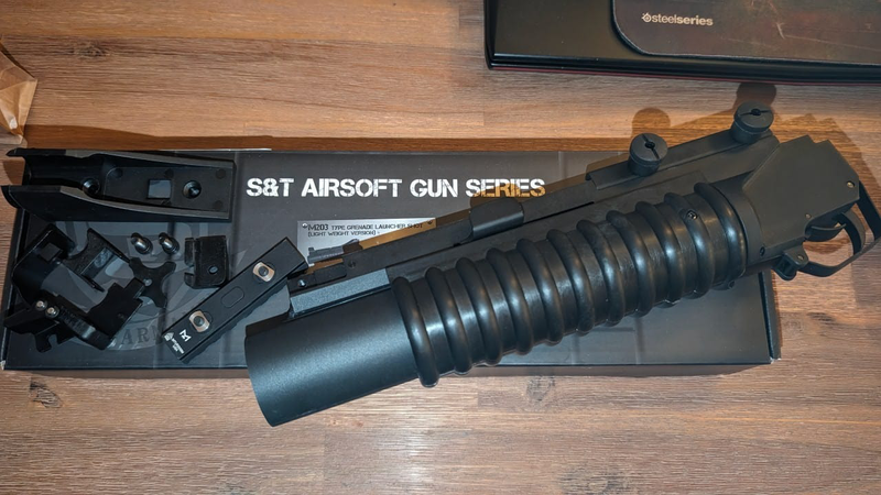 Image 1 for S&T GL met mlok naar picatinny adapter