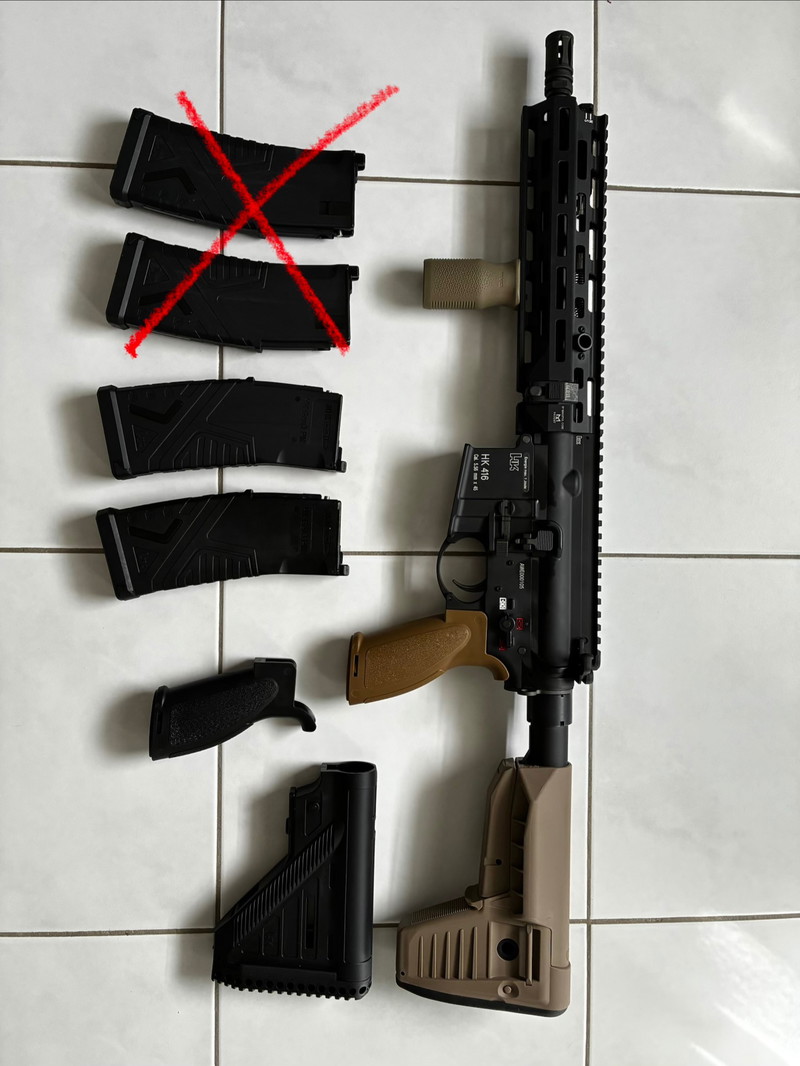 Image 1 for GHK HK416a5 and attachments