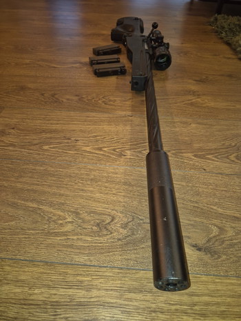 Image 2 pour Novritsch SSG96 INCL mags scope en silencer