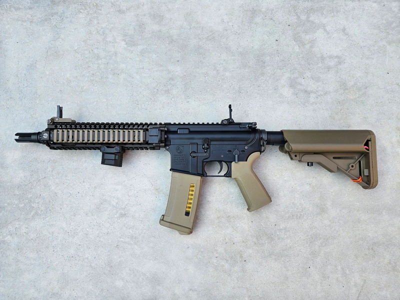 Bild 1 für M4 MK18 Mod. 1 AEG Next Gen Tokyo Marui TM NGRS Full Upgrade