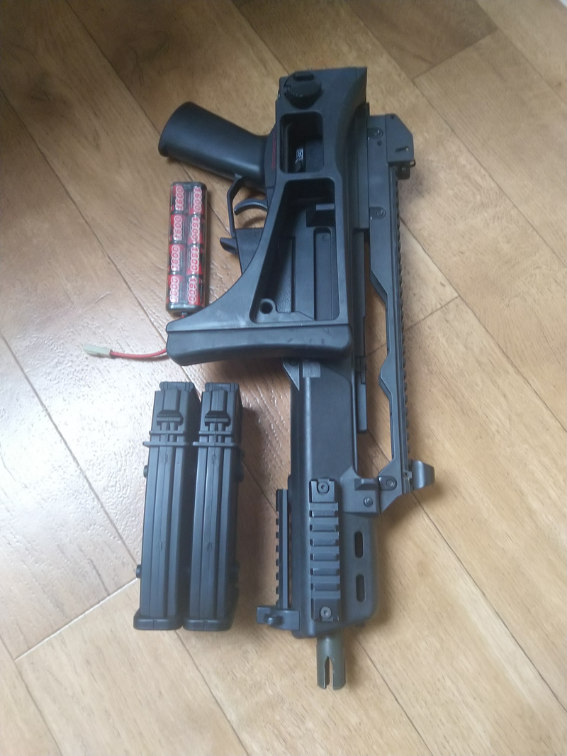 Image 1 for G36 + 2 highcap mags + batterij.