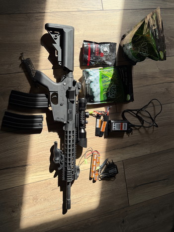 Image 2 pour M4 EVO Keymod ETU+Mosfet (S)AEG, Black